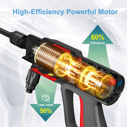 🔥Factory Sales - 49% OFF🔥Household electric high-pressure car wash water gun