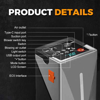 EAFC GF001 air pump starting power supply all-in-one machine