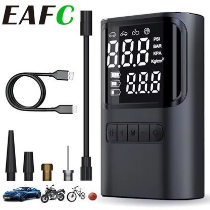 EAFC SF010 Dual Screen Portable Tire Inflator