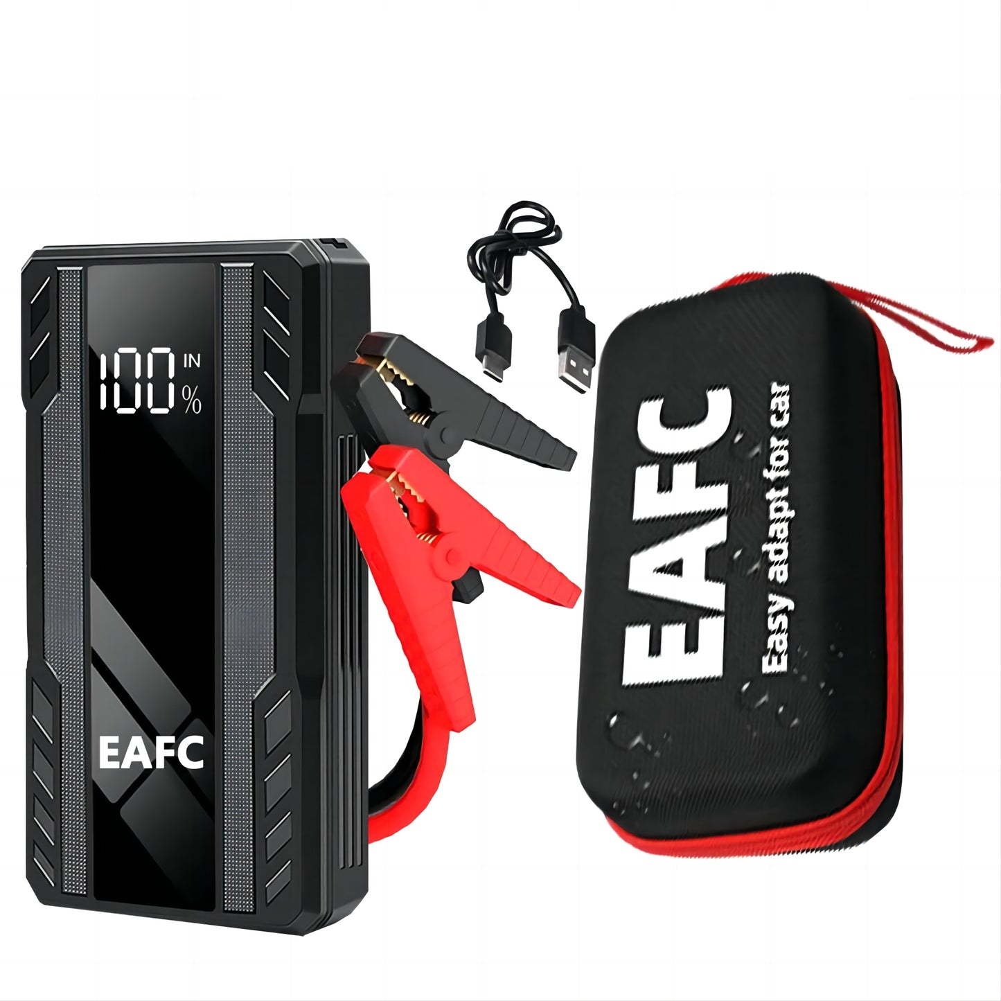 EAFC JC06 12V Portable Car Booster Battery Quick Start Device